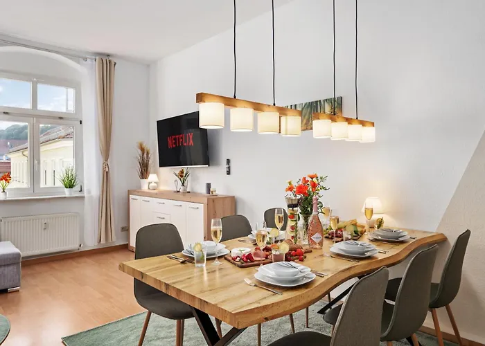 Neu Altstadt Familyoase Wlan Netflix Magenta Apartment Meissen