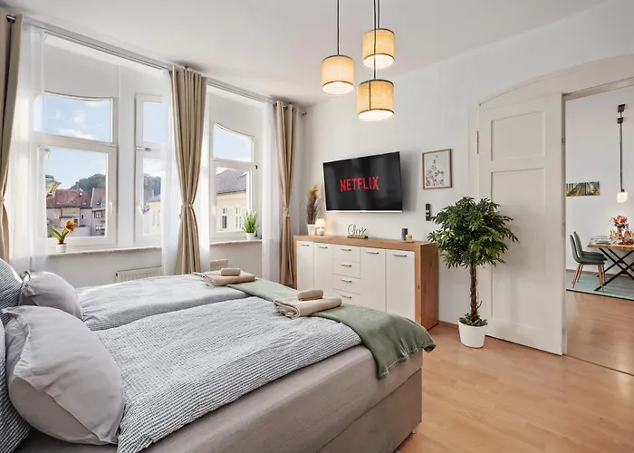 Apartment Neu Altstadt Familyoase Wlan Netflix Magenta Meissen